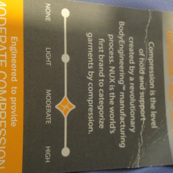 NUX Awakened Leggings Size Medium  Awesome Blue/Gray color - Picture 4 of 7